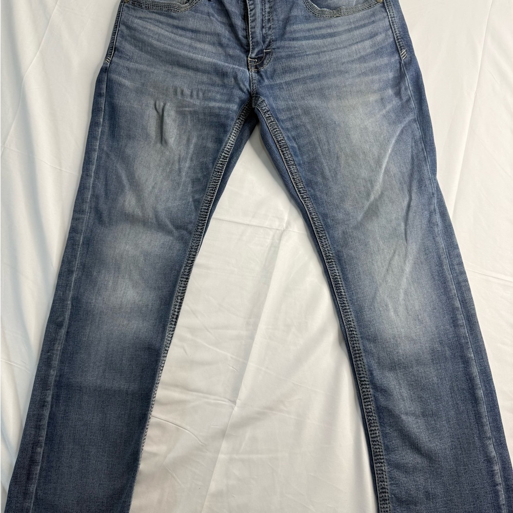 BKE Straight Fit Blue Jeans